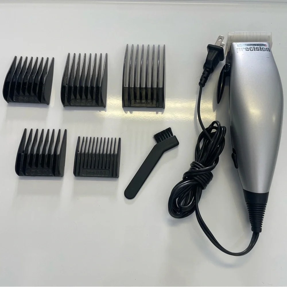 Remington Precision Cut Clipper set with 6 Guides - Men Grooming